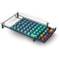 thumbnail image 1 of Tiroir de Rangement pour Dosettes de Café pour Nespresso Petite Ligne Originale, Contient 60 Dosettes (Verre Trempé et Fer), 1 of 8