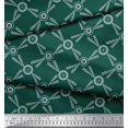 thumbnail image 3 of Soimoi polyester Crepe Fabric Dots & Circle Geometric Print Fabric by the Yard 42 Inch Wide, 3 of 5