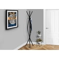thumbnail image 2 of Monarch Specialties Coat Rack, Hall Tree, Free Standing, 3 Hooks, Entryway, 72"h, Bedroom, Metal, Black, Contemporary, Modern, 2 of 2