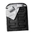 thumbnail image 3 of Almencla Double Sleeping Bag Portable for Outdoor Activities Mountaineering Black, 3 of 8