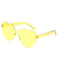 thumbnail image 1 of Frameless Transparent Glasses Europe and America Candy Color Couple Sunglasses, 1 of 3