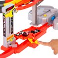thumbnail image 2 of Hot Wheels Racing Formula 1 Downhill Circuit Race with 3 F1 Die-Cast Toy Cars in 1:64 Scale, 2 of 6