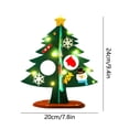 thumbnail image 3 of Interactive Felt Christmas Tree for , Holiday Decor Play Set with Removable Ornaments, Creative Toddler Activity for Family Fun, Festive Wall Hanging Decorations for Children's Room, 3 of 6