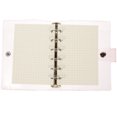 thumbnail image 2 of 1 Set of Loose-leaf Notebook Waterproof Binder 6-Rings Binder Notebook Novelty Writing Notepad, 2 of 7