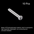 thumbnail image 3 of Unique Bargains M2x20mm Plastic Phillips Machine Screws, PC Flat Head Machine Bolts 10 Pack, 3 of 4