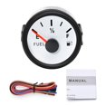 thumbnail image 4 of Waterproof Fuel Level Gauge With Fuel Level Sensor 100-500MM Stainless Steel Marine Level Gauge Sensor 0-190Ohm Red Backlight ,Suits Most Tanks, 4 of 6