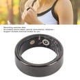 thumbnail image 4 of Bague Intelligente Traqueur de Mise en Forme en Acier Inoxydable IP68 Résistante à l'Eau Compteur de Pas Bague de Santé Intelligente avec Multiples Modes Sportifs pour Hommes Femmes, 4 of 7
