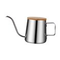 thumbnail image 2 of simhoa Pour over Kettle Camping Coffee Pot 350ml Coffee Maker Home Long Gooseneck Spout argent, 2 of 8
