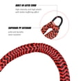 thumbnail image 4 of Amdohai Bungee Boat Dock Line 5ft Stretched Length PP Docking Lines Mooring Rope Boat Accessories for Boat Kayak Canoe, 4 of 7