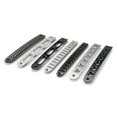 thumbnail image 3 of Compatible avec Jeep Wrangler JK DV8 Offroad Poignée de Porte Extérieure 2007-2018 Style Rail D-JP-190028-AL-5; Acier Inoxydable; Supports avec Vis; Ensemble de 5, 3 of 5