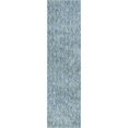 thumbnail image 1 of HomeRoots 353892 2 ft. 3 in. x 7 ft. 6 in. Runner Polyester Seafoam Heather Area Rug, 1 of 1