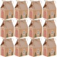 thumbnail image 3 of LEEYNEER Boîtes à Friandises en Carton 3D Maison de Noël Boîtes en Papier Cadeaux de Noël, 3 of 7