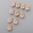 thumbnail image 3 of Rongfmy 10 Pieces Crystal Alloy Rhinestone Charms Pendant DIY Jewelry Accessories, 3 of 9