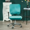 thumbnail image 2 of GROWTH TANK Removable Stretchable Slipcover Office Computer Chair Covers Lake Blue, 2 of 5