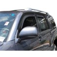 thumbnail image 2 of Convient 2003-2009 Toyota 4Runner Auto Ventshade Rainguard 194924 Pare-Vent; Design Aérodynamique; dans le Canal; Fumée; Acrylique; Ensemble de 4, 2 of 4