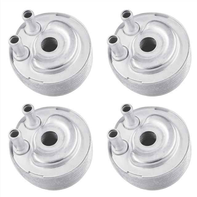 4X 21305-5M301 Engine for Navara D22 YD25,4 x Engine Oil Cooler,Silver