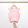 thumbnail image 2 of SROBPTY T-Shirts Garçons Filles, T-Shirt de Base pour Enfants Uni à Col Rond d'Été Décontracté Confortable et Respirant Rose 2 Ans, 2 of 4