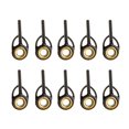 thumbnail image 1 of 10 Pcs Guides de Tige Robustes Anneaux d'Embout Oeillets Réparation de Poteau Céramique 1,1 mm, 1 of 8