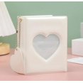 thumbnail image 2 of Livre Porte-Photocartes de 3 Pouces, Mini Album Photo avec 32 Pochettes, Matériau PVC, Design Ajouré, 2 of 6