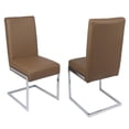 thumbnail image 2 of Chaise de salle à manger canadienne Senorita brun clair (ensemble de 2), 2 of 3