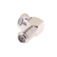thumbnail image 3 of 5 pieces 90 Degree Coaxial Cable TV Adapter Connector RG6, 3 of 6