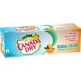 thumbnail image 2 of Canada Dry® Club Soda Orange-Mandarin 355 mL Cans, 12 Pack, 2 of 10