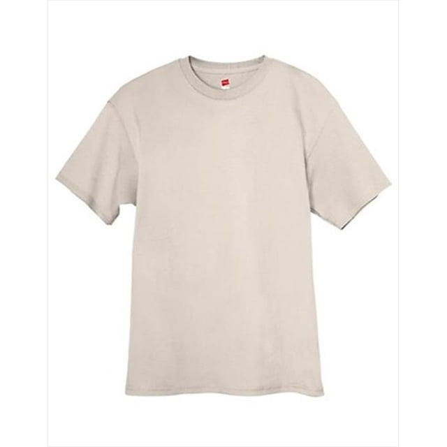 Hanes 5250 Tagless T-Shirt Sand Grey Extra Large