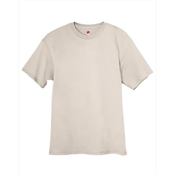 Hanes 5250 Tagless T-Shirt Sand Grey Extra Large