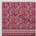 thumbnail image 2 of Soimoi Rayon Fabric Artistic Flower Panel Printed Fabric 1 Yard 42 Inch Wide, 2 of 3