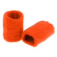 thumbnail image 2 of S SERENABLE 2 Pcs Bracelets de Sport pour Football Basketball Course Athlétique orange, 2 of 7