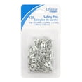thumbnail image 4 of UNIQUE CREATIV Safety Pins - Nickel-Plated Steel, Assorted Sizes 00-3, 120 pcs, 4 of 6