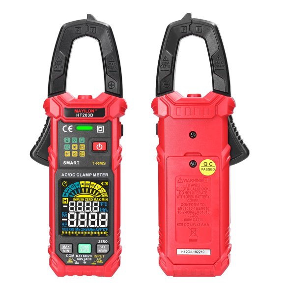 Multimeters,Continuity 6000 60a Resistance Diodes Ncv Rms 6000 60a Resistance Temperature Rms 6000 60a Amp Volt Meter Volt Meter Ncv Meter Ncv Rms Voltmeter Tester Amp Clamp 600v Voltmeter