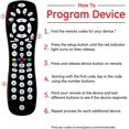 thumbnail image 4 of GE 6-Device Universal Remote Control, Black, 46261, 4 of 4