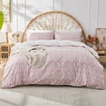thumbnail image 1 of Gogreen Queen Duvet Cover Set, Soft & Breathable Microfiber 3 Pieces Queen Bedding Sets, Pattern Queen Comfy Duvet Cover Set, with Zipper Closure (Queen), 1 of 8