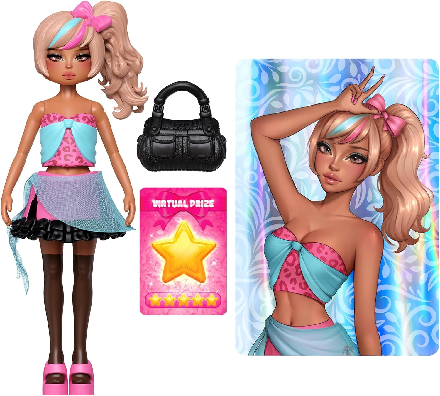 Dress To Impress Series 2 Mystery Doll with Exclusive DLC Code