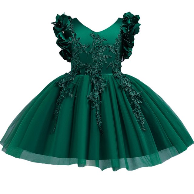 Robes de Demoiselles d'Honneur pour Fille, Concours, Fête, Anniversaire, Robe de Bal Formelle, 2-19 Ans