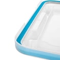 thumbnail image 4 of Sterilite 80-Qt Clear Plastic Stackable Storage Bin w/ Gasket Latch Lid, 16 Pack, 4 of 12