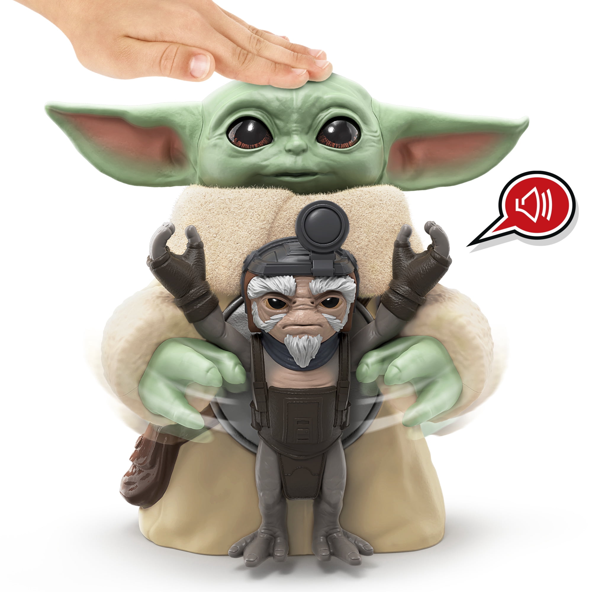 Star Wars Câlins Grogu, figurine électronique de 16,5 cm