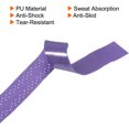 thumbnail image 4 of Unique Bargains 43.3' Non-Slip PU Tennis Racket Overgrip Tape Wraps with Hole Purple 6 Pack, 4 of 7