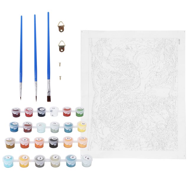 DIY Scenery Oil Painting Paint By Number Kit Digital Oil Painting Decoration 40*50(#2)