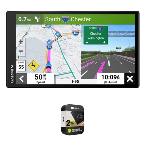 Garmin 010-02471-00 DriveSmart 86 8" Car GPS Navigator Bundle with 2 Year Extended Accidental Repair Plan
