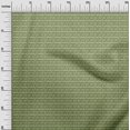 thumbnail image 2 of oneOone Polyester Lycra Fabric Diamond & Leaves Block Printed Craft Fabric BTY 56 Inch Wide, 2 of 4