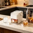 thumbnail image 3 of Horivan Portable Press Type Quick Freezing Easy Demolding Ice Cube Mold Ice Making Box, 3 of 8