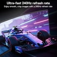thumbnail image 4 of KOORUI 34" 3440 x 1440 240 Hz VA Gaming Monitor FreeSync Premium (AMD Adaptive Sync) 90% DCI-P3 G3441XC, 4 of 7