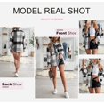 thumbnail image 3 of ORUYROP Womens Long Sleeve Plaid Shirts Flannel Lapel Button Down Shacket Jacket Coats, 3 of 6