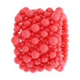 thumbnail image 1 of Langgg Female Beads Charm Stretch Crafts Bracelet Handmade Bracelets Multicolor Hand Chain Wedding Party Gift Decoration Blue Pink, 1 of 6