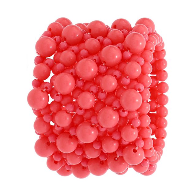Langgg Female Beads Charm Stretch Crafts Bracelet Handmade Bracelets Multicolor Hand Chain Wedding Party Gift Decoration Blue Pink