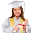 thumbnail image 2 of Toddler Graduation Robe Kid Graduation Cap and Gown Two Pieces Set Class Of 2025 Size 2-3 Years Kids Clothing, 2 of 6