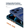 thumbnail image 3 of Case for iPhone 17Promax with Card Holder[with 2X Screen Protectors] Full Camera Protection, Shockproof Slim Wallet Design, for Women Men, Green, 3 of 5