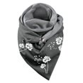 thumbnail image 1 of RYRDWP Mode Femmes Foulard Douce Imprimée à Boutons Décontractée Chaude Foulards Châles, 1 of 2